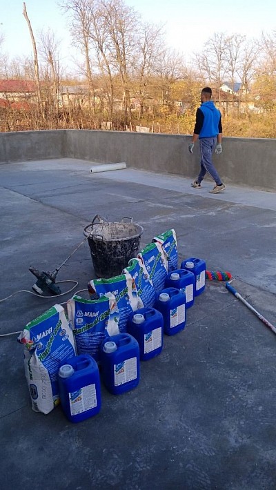 Hidroizolarea și armarea hidroizolației