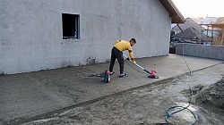 Finisarea șapei semiumede